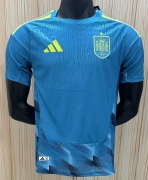 2026 Spain blue GK player version S-XXL